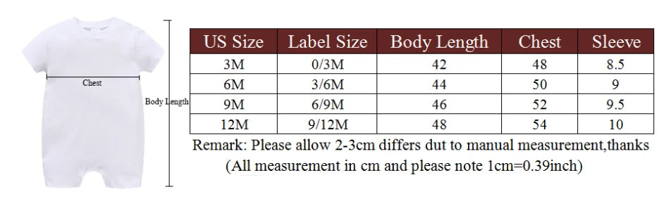 Kavkas 2 Pcs a set Baby Boy Girls Rompers Short Sleeve O-Neck 100% Cotton Summer Infant Clothes