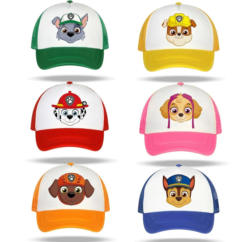 Paw Patrol Cute Hat Kids Hats Boys Girls Spring Summer Autumn Baseball Cap Children's Sun Hat Visor Caps