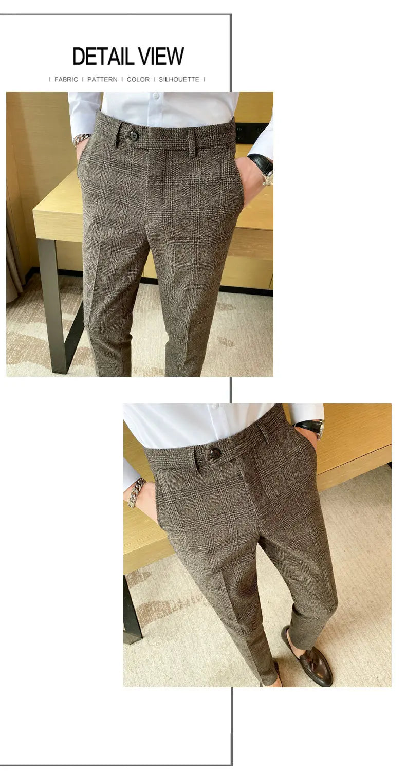 Pantalon a carreaux Printemps/Automne