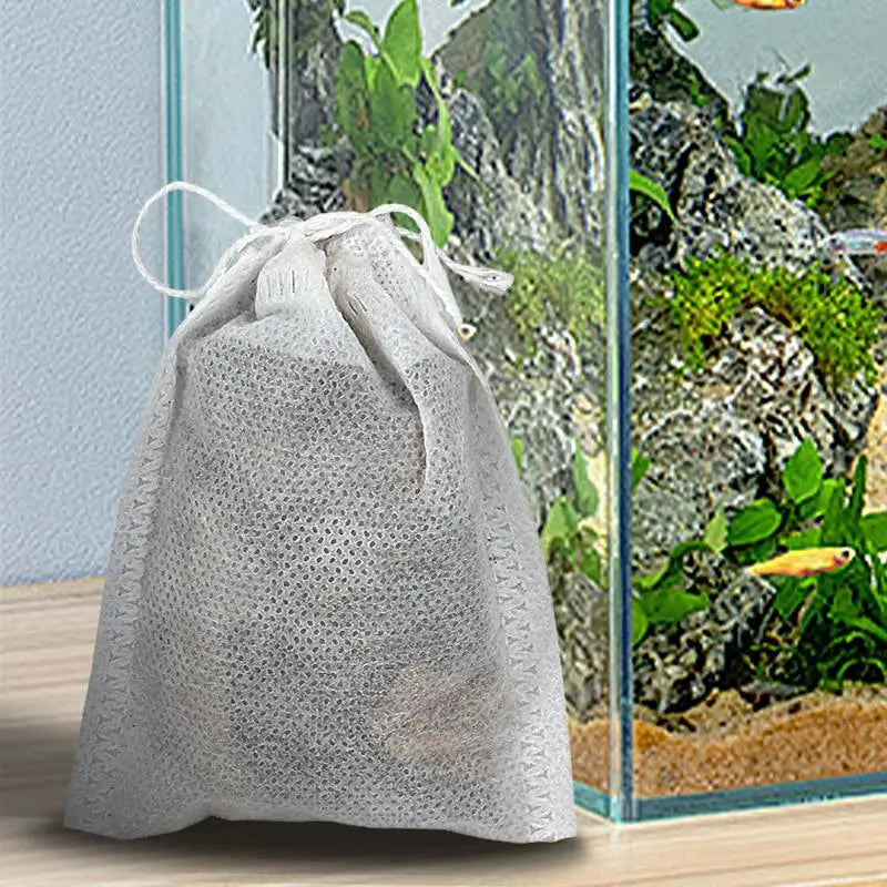 3-30g Natural Terminalia Catappa Foetida Leaf With Bag PH Balance Water Conditioner Fish Tank Filter Aquarium Clean Tool