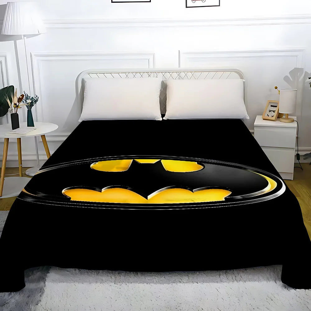 Bedding Adult Children Bed Sheet (no pillowcase) Droop Full Encirclement Mattress Anime For B-Batmans Cover Seasons Universal