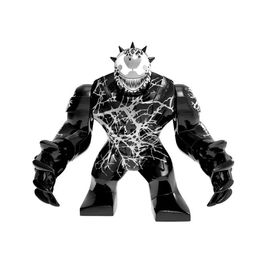 Hot Marvel movie Avengers DIY superhero 3D model character set building block assembly toy children's birthday gift boy girl