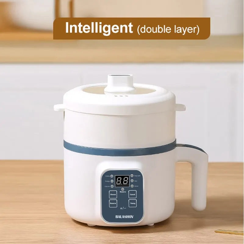 Digital Rice Cooker and Food Steamer | 220V Household Appliance with Dual-Layer Cooking