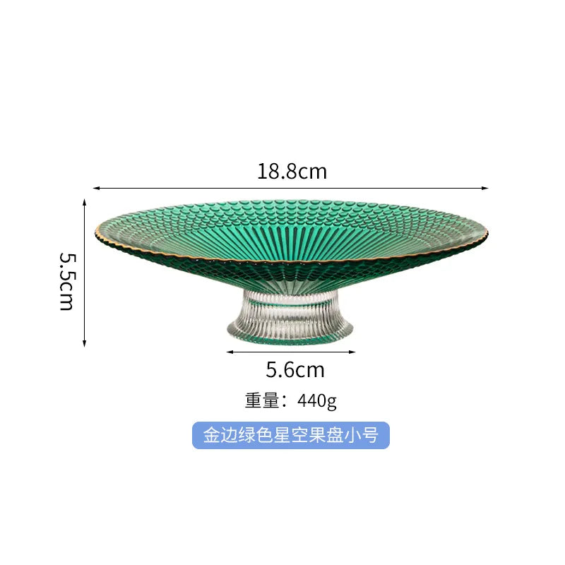 Kitchen Storage Plates Reusable Containers Washing Tray Plates Advanced Luxury Vassoio Portaoggetti Decoration Accessories