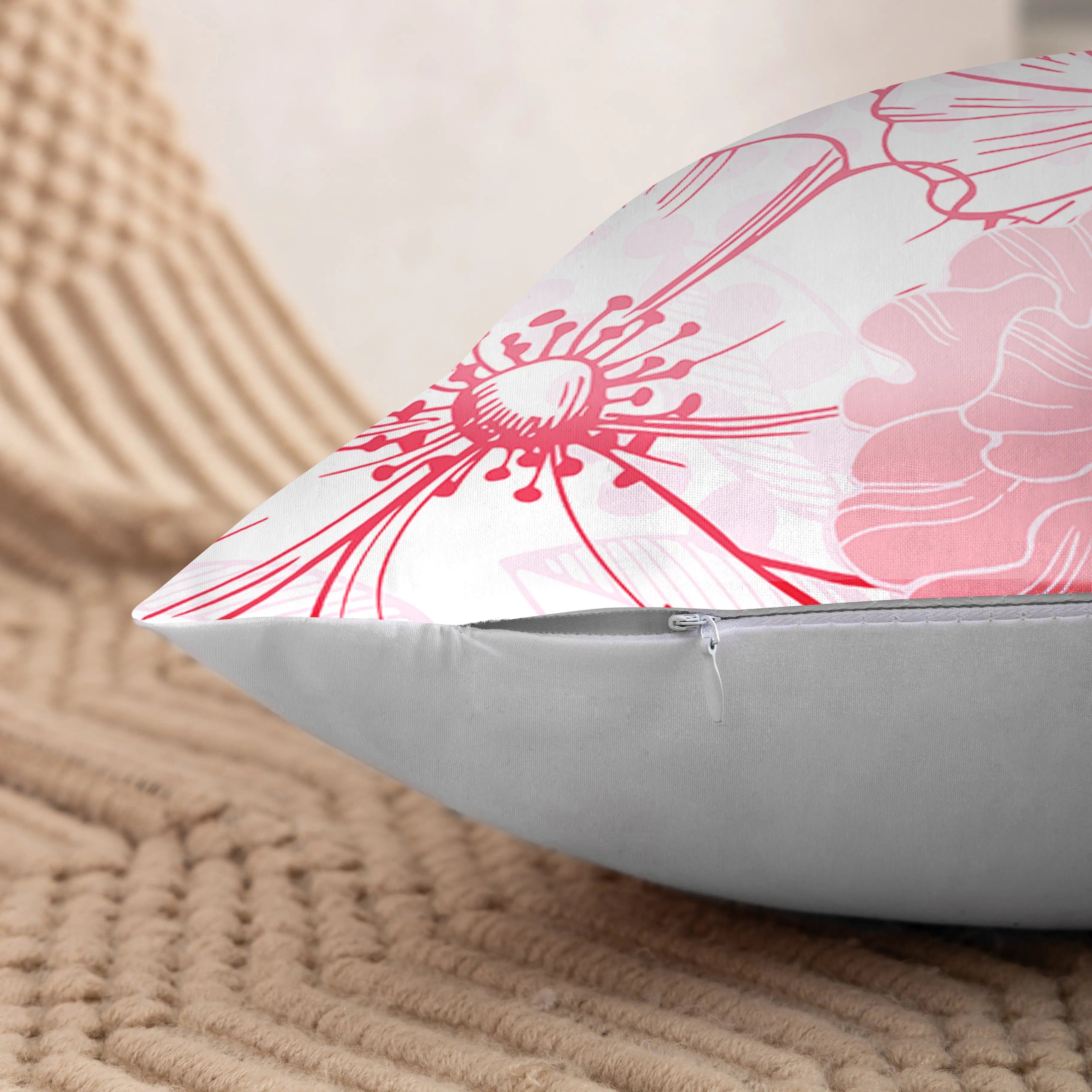 Yellow Lemon Pattern Cushion Cover Summer Decorative Pillow Covers Single Sided Printed Pillow Covers For Sofa Bedroom Office