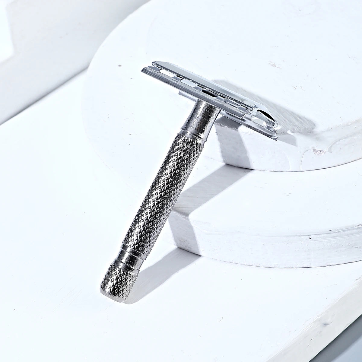 Rasoir de sécurité en acier inoxydable pour hommes