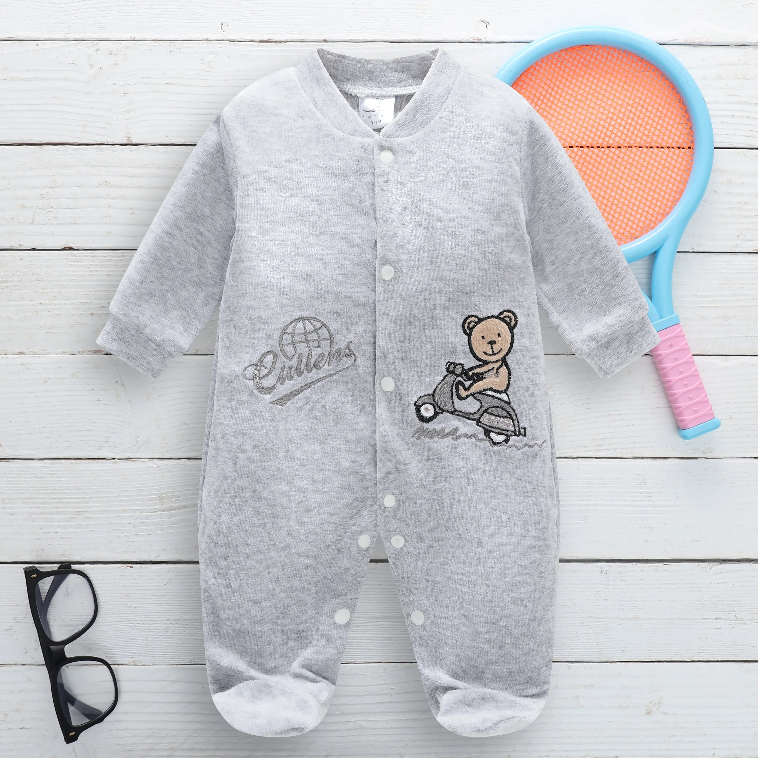 Baby Girl Clothes For Baby Clothes 0 To 12 Months Boys Clothing Newborn Baby Things Bodysuits One-pieces Cartoon Fleece Pajamas