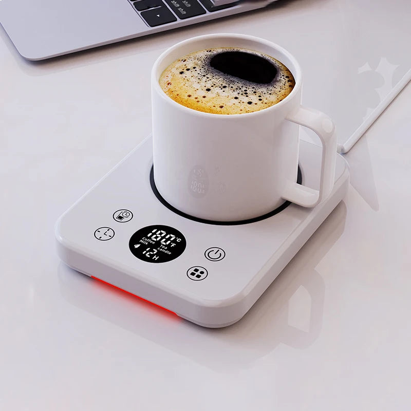 36W Coffee Mug Warmer Cup Heater Heating Pad Electric Hot Plate 9 Gear Temperature Warmer Coaster For Milk Tea Water 220V