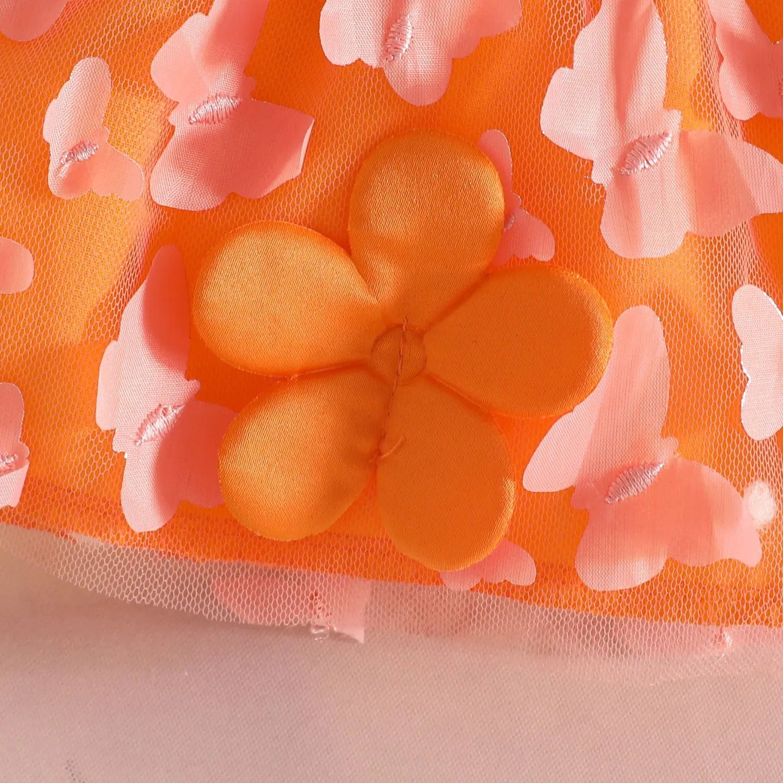 0-2Y Baby Girl Clothes 2Pcs Set Butterfly Tulle Patchwork Bow Baby Dresses for Newborn Girls and Headband Princess Party Outfit