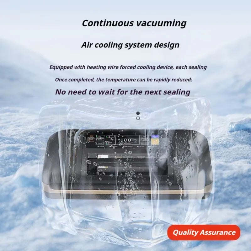 sv639Vacuum Packaging Machine Fully Automatic Double Sealing Large Suction Sealing Machine Long-lasting Freshness Preservation