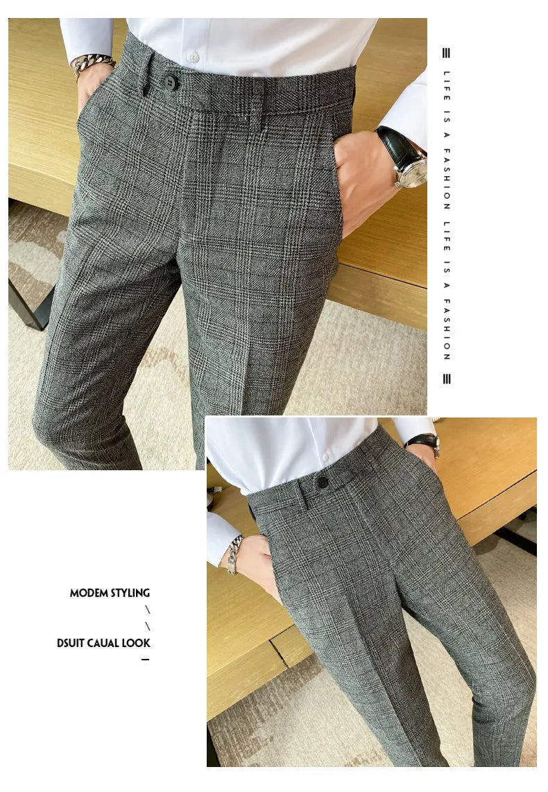 Pantalon a carreaux Printemps/Automne