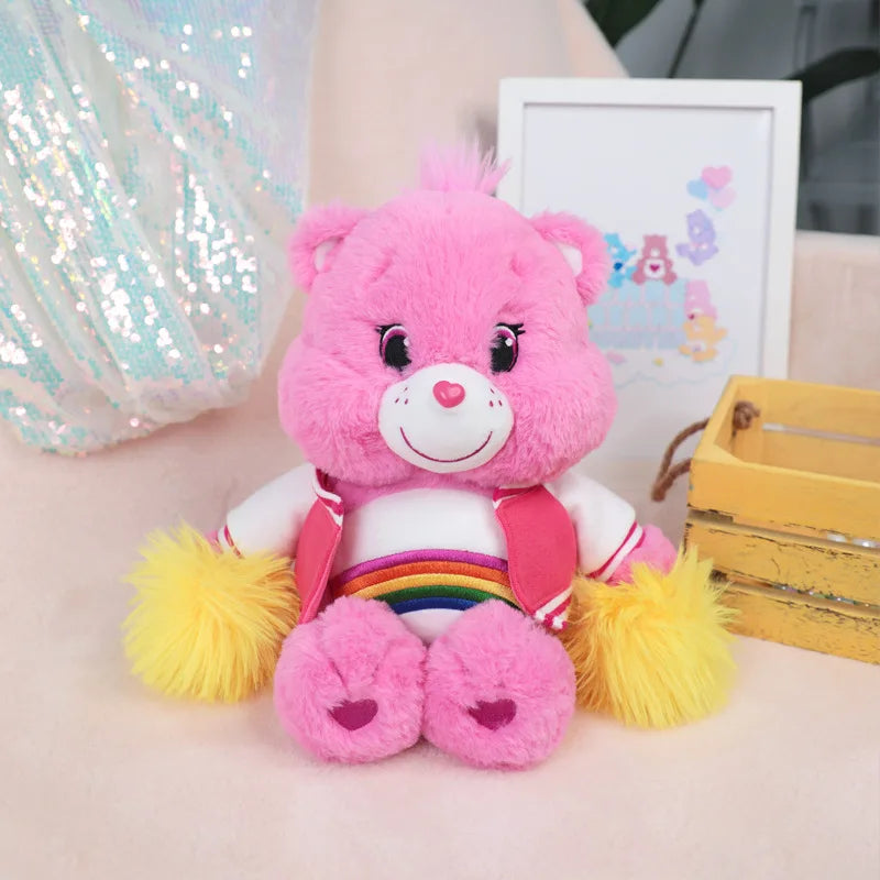 33cm Baseball Plush Toys Care Bears Cartoon Plush Toys Lovely stuffed Dolls Sleeping Bear Plush Toys Home Decoration Pillow