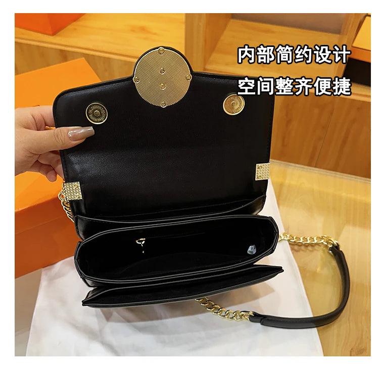 Leather Crossbody Bag Women's Shoulder Bag Messenger Bag Tote Bags Classic Elegant Luxury Brand