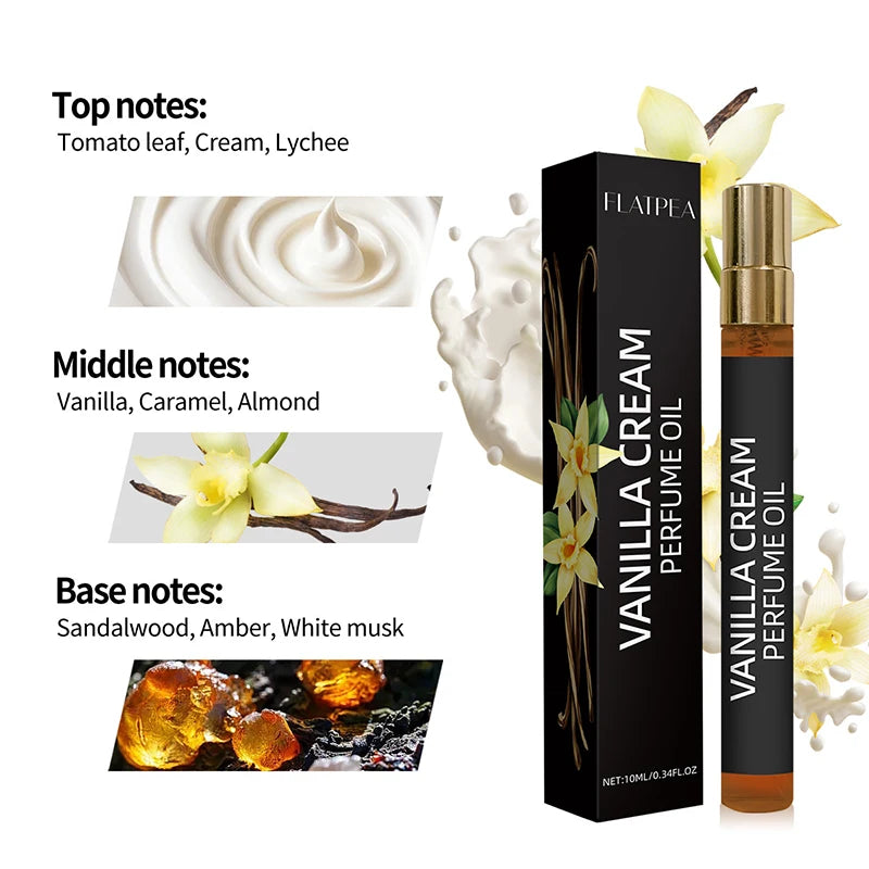 Parfum gourmet fragrance crème de vanille