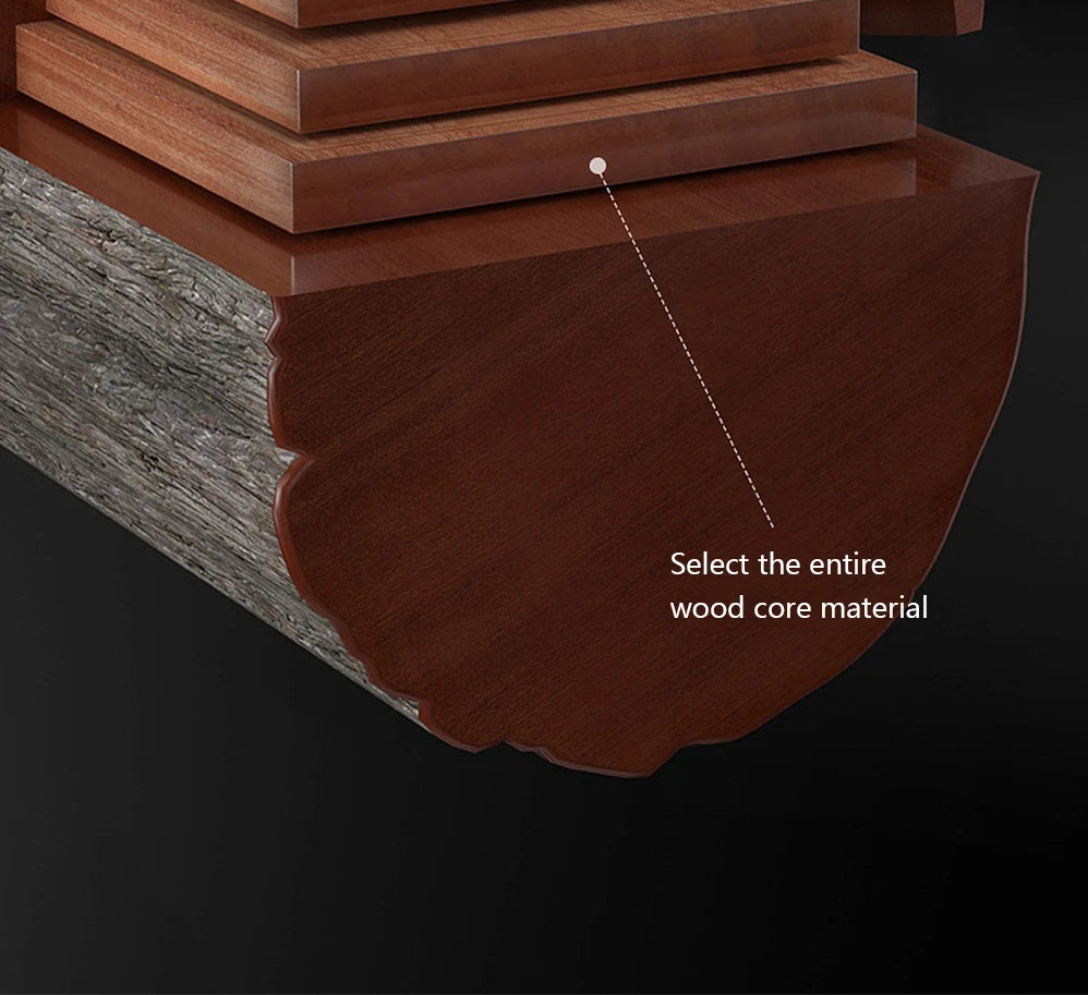 Barbertop Men Barbe Brosse Poignée boisée Brosse de nettoyage de cheveux doux Cheveux cassés