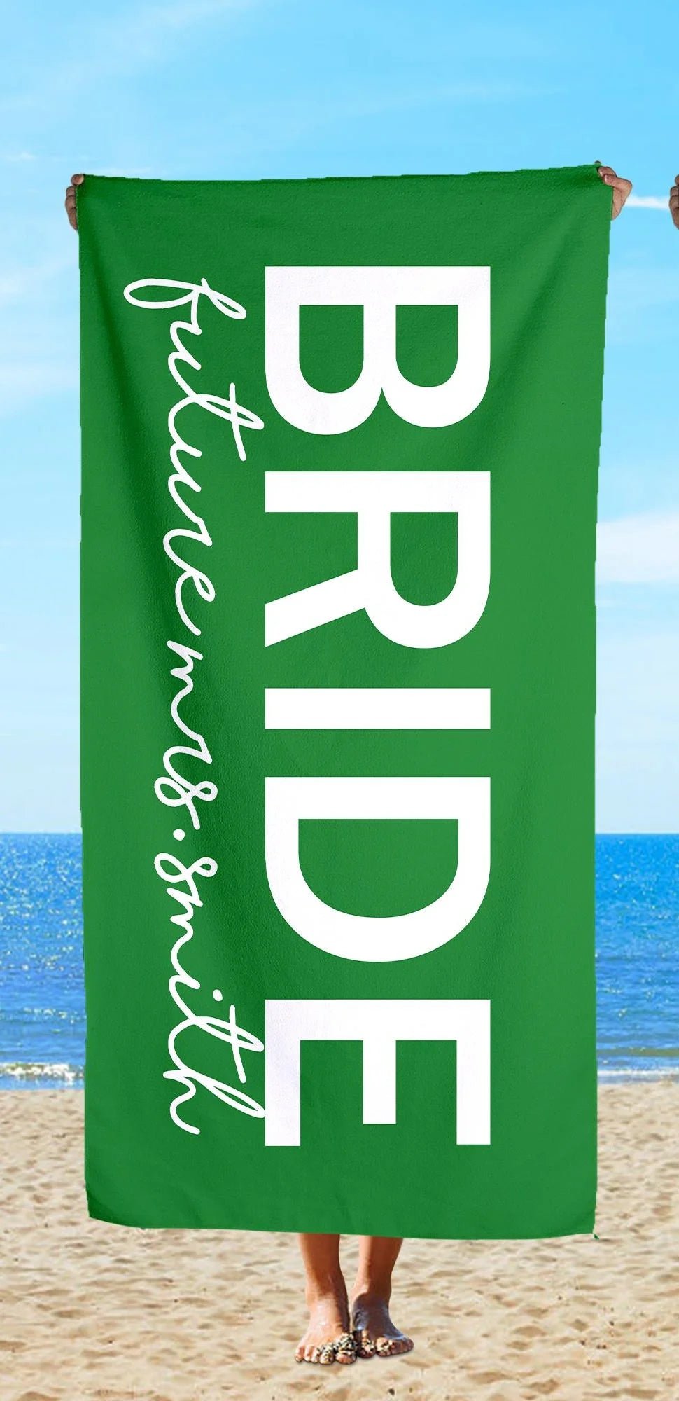 Microfiber Quick Dry Beach Towel Personalized Towel Customized with Names Words Logo Suitable Seaside Gym Yoga Fitness Travel