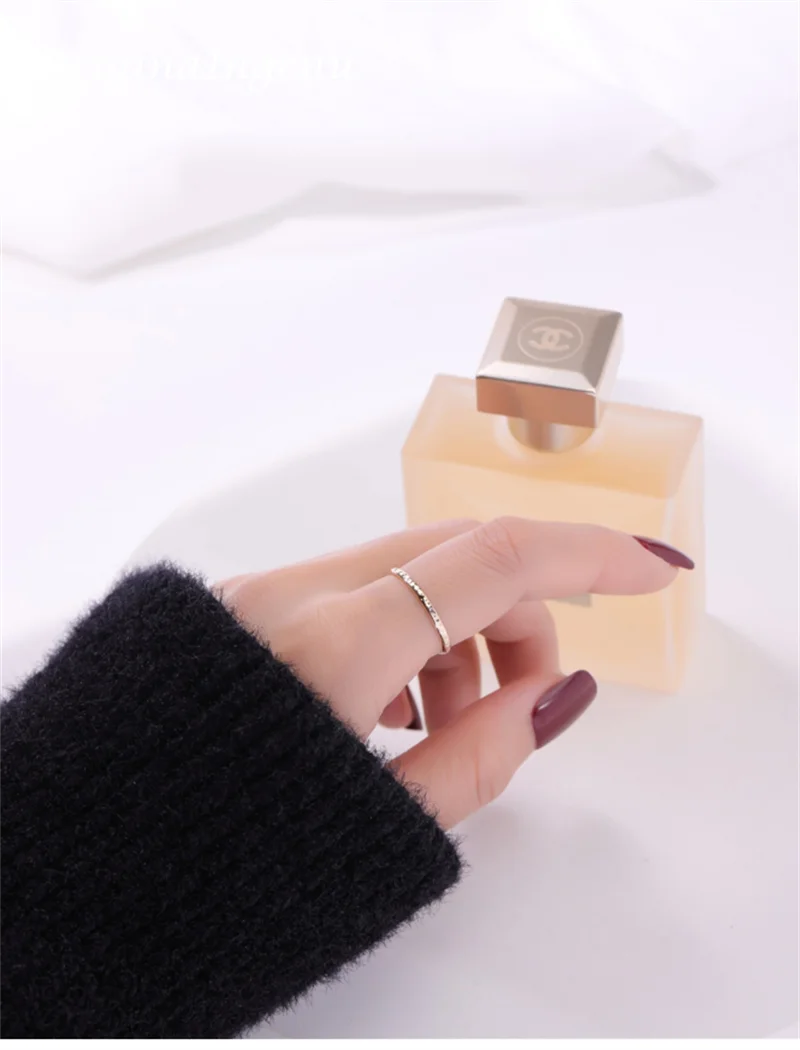 14K Gold Filled Hand Hammered Ring Handmade Band Ring Minimalism Jewelry Ring Dainty Boho waterproof Ring Tarnish Resistant Ring