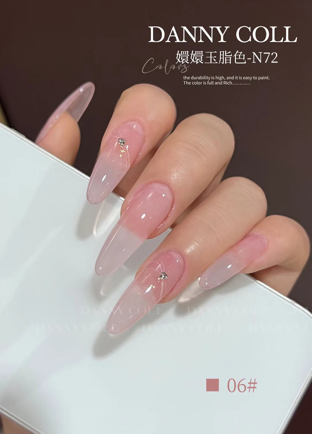 23 pièces France Naked Color Gel Vernis à ongles Vernis Semi-permanent UV