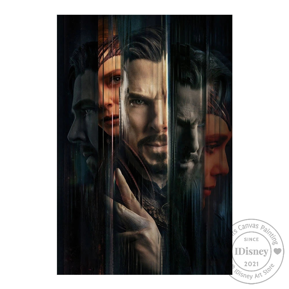 Marvel Marvel Doctor Strange In The Multiverse Of Madness New Movies Poster Films Print Canvas Paintings Room Home Decor