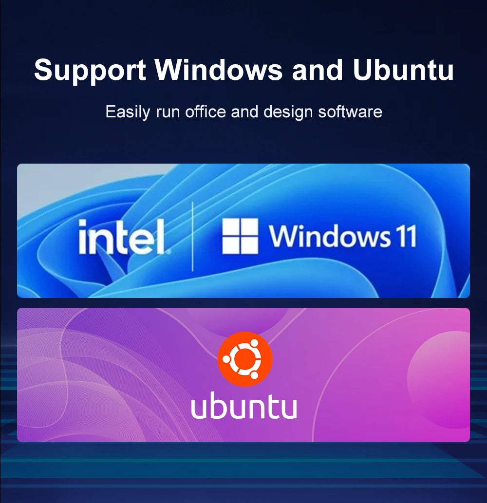 Ninkear N10 Mini PC Intel N100 up to 3.4GHz 16GB 512GB 2.4G+5G WIFI HDMI 2.0*2 Support dual-screen WIindows 11 Desktop computer