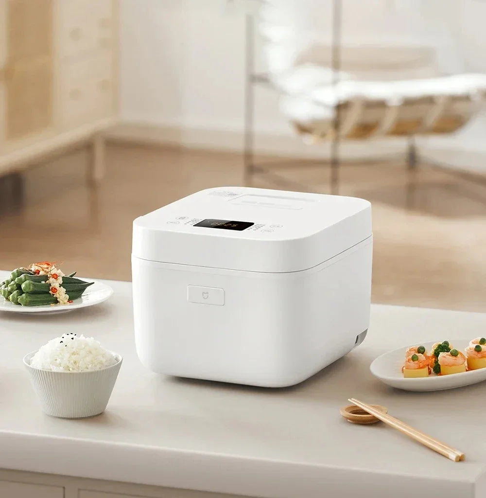 Xiaomi Mijia Rice Cooker C1 Pro 4L 860W, 28-Min Fast Cook 24H Preset Black Crystal Non-Stick Pot Top Touch Control Warmer