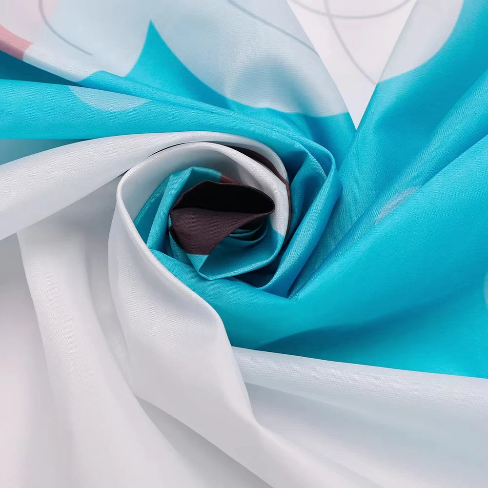 Children's Cute Cartoon Hairdressing Cape Hair Cut Styling Gown Barbershop Haircut Cape Hairdresser Cloth for Kids