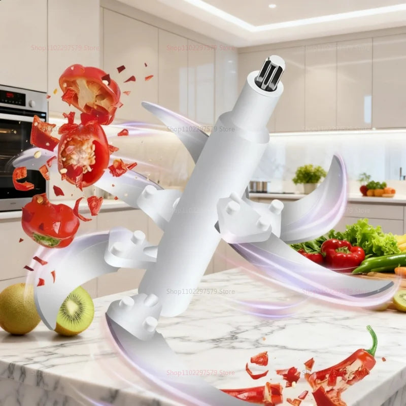 Electric Meat Grinder 304 Stainless Steel Food Processor Multi-Function Vegetable Mincer Baby Food Blender Kitchen Appliance