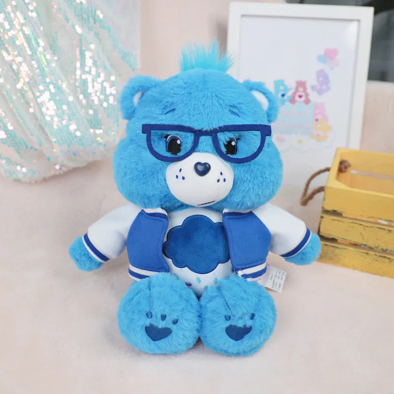 33cm Baseball Plush Toys Care Bears Cartoon Plush Toys Lovely stuffed Dolls Sleeping Bear Plush Toys Home Decoration Pillow