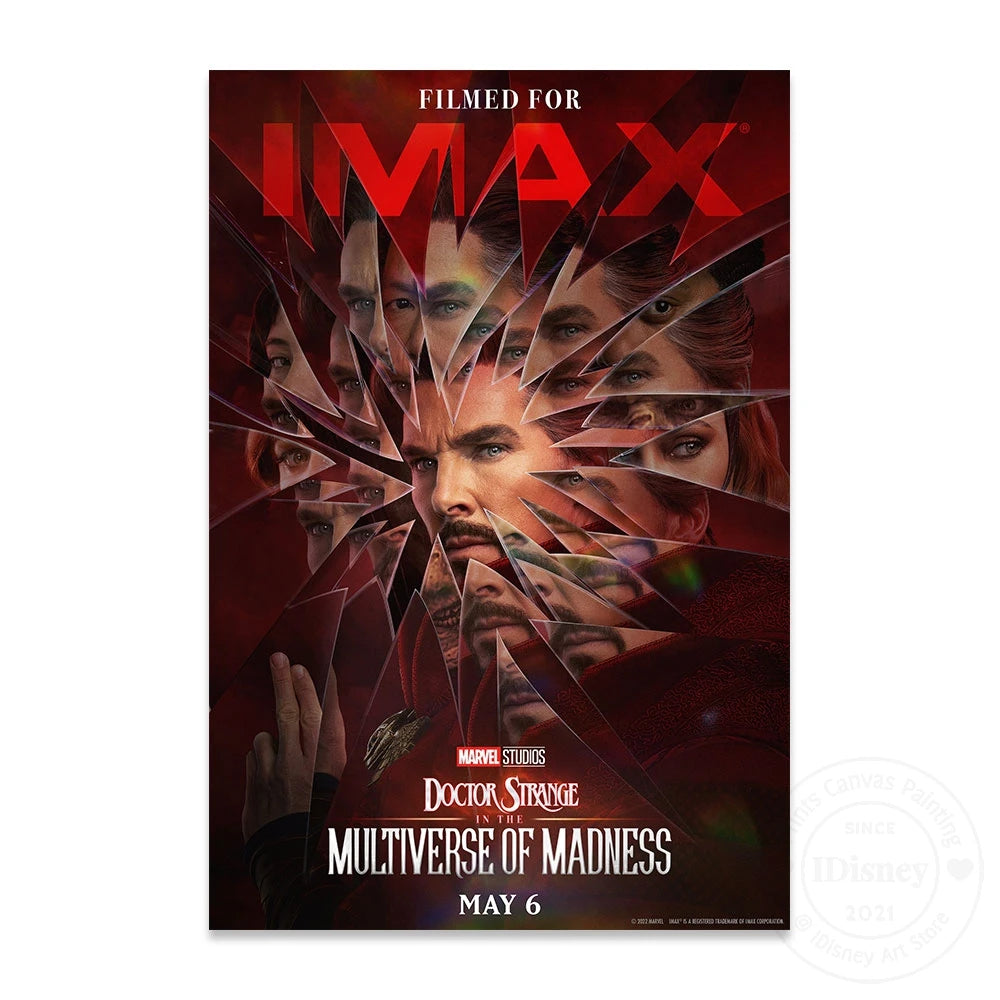 Marvel Marvel Doctor Strange In The Multiverse Of Madness New Movies Poster Films Print Canvas Paintings Room Home Decor