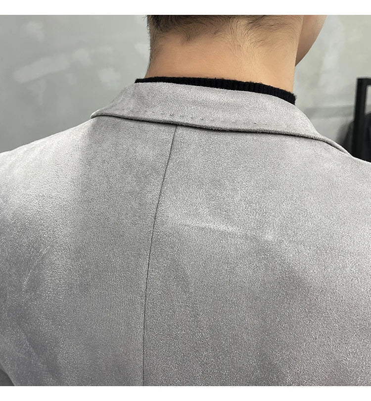 Veste blazer Cuir de daim