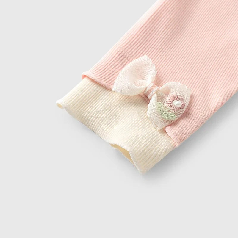 1 Piece Baby Pants New Spring and Autumn Baby Girls' Outdoor Casual Versatile Sweet Leggings