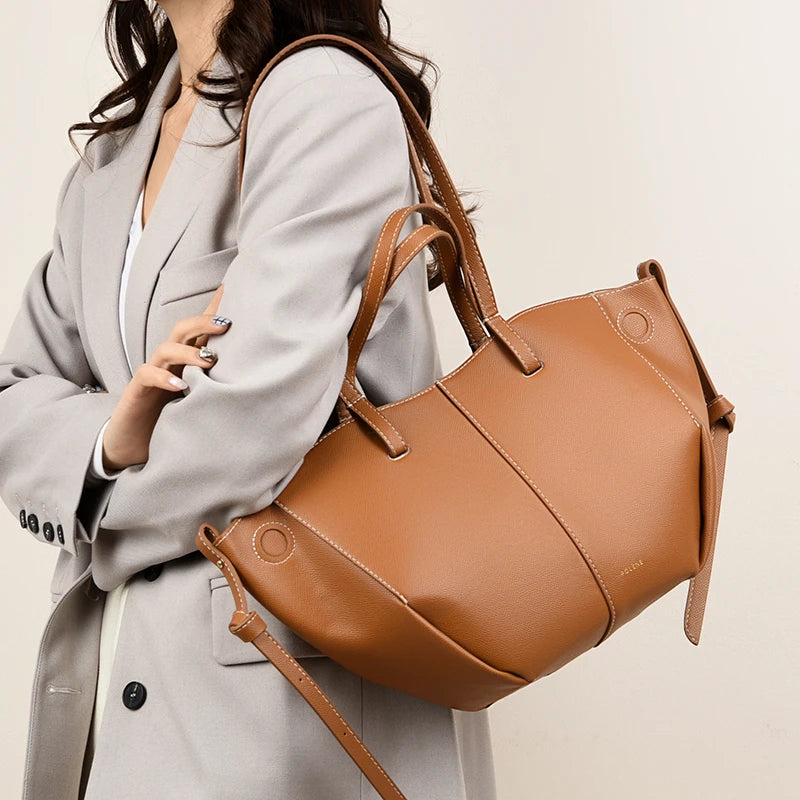 Elegant Crossbody Bag For Women Famous Designer Leather Made Lightweight And Sophisticated With Metal Hardware