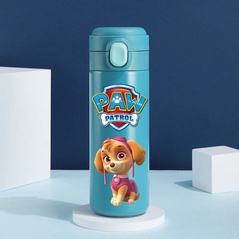 PAW Patrol 420 ML Thermos Mug Anime Kawaii Cartoon 304 Stainless Steel Portable Water Cup Travel Water Bottle Cups Kids Gifts