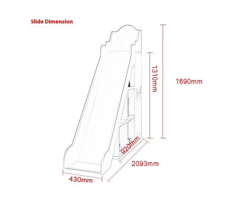 Bunk Bed Children Bunk Solid Wood Bedpost Two-story Bed Boys and Girls Multifunctional Mother-child Bed With Wardrobe
