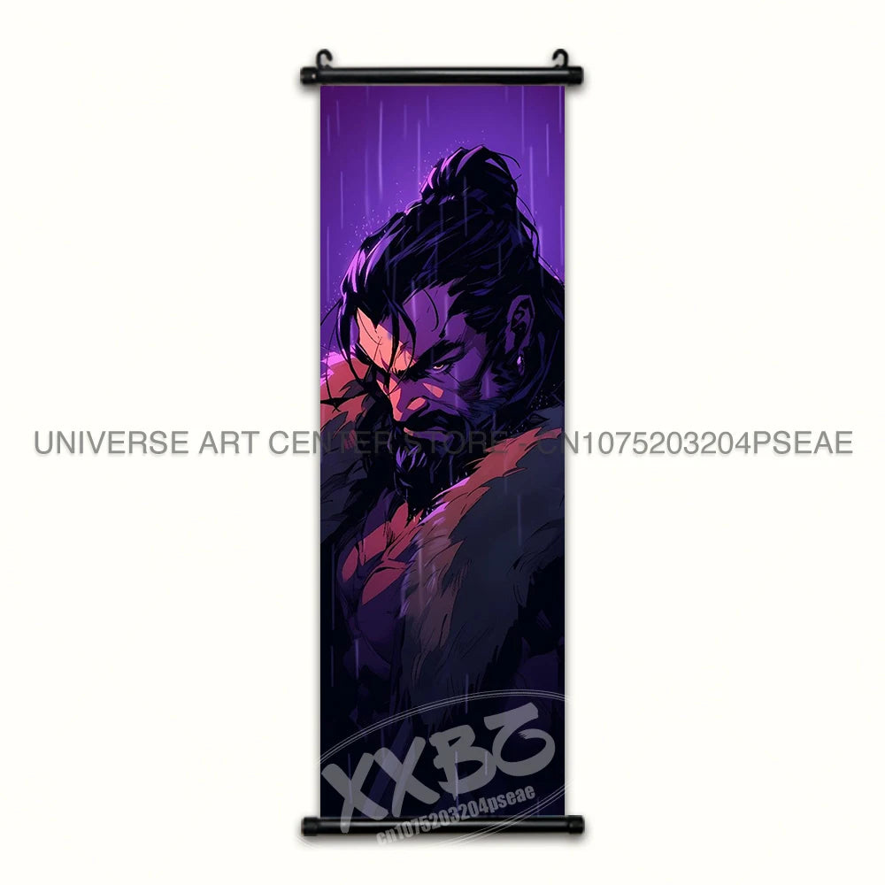 Marvel Poster Black Panther Home Decor The Avengers Wall Art Venom Hanging Painting Spider Man Scrolls Picture Wolverine Mural