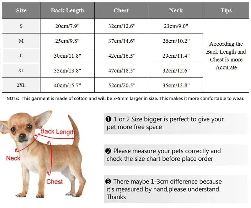 Pet Dog Fashion Winter Coat Small Dog Warm Jacket Stylish Comfortable Insulation Clothing Chihuahua Teddy Poodle Pet Clothing