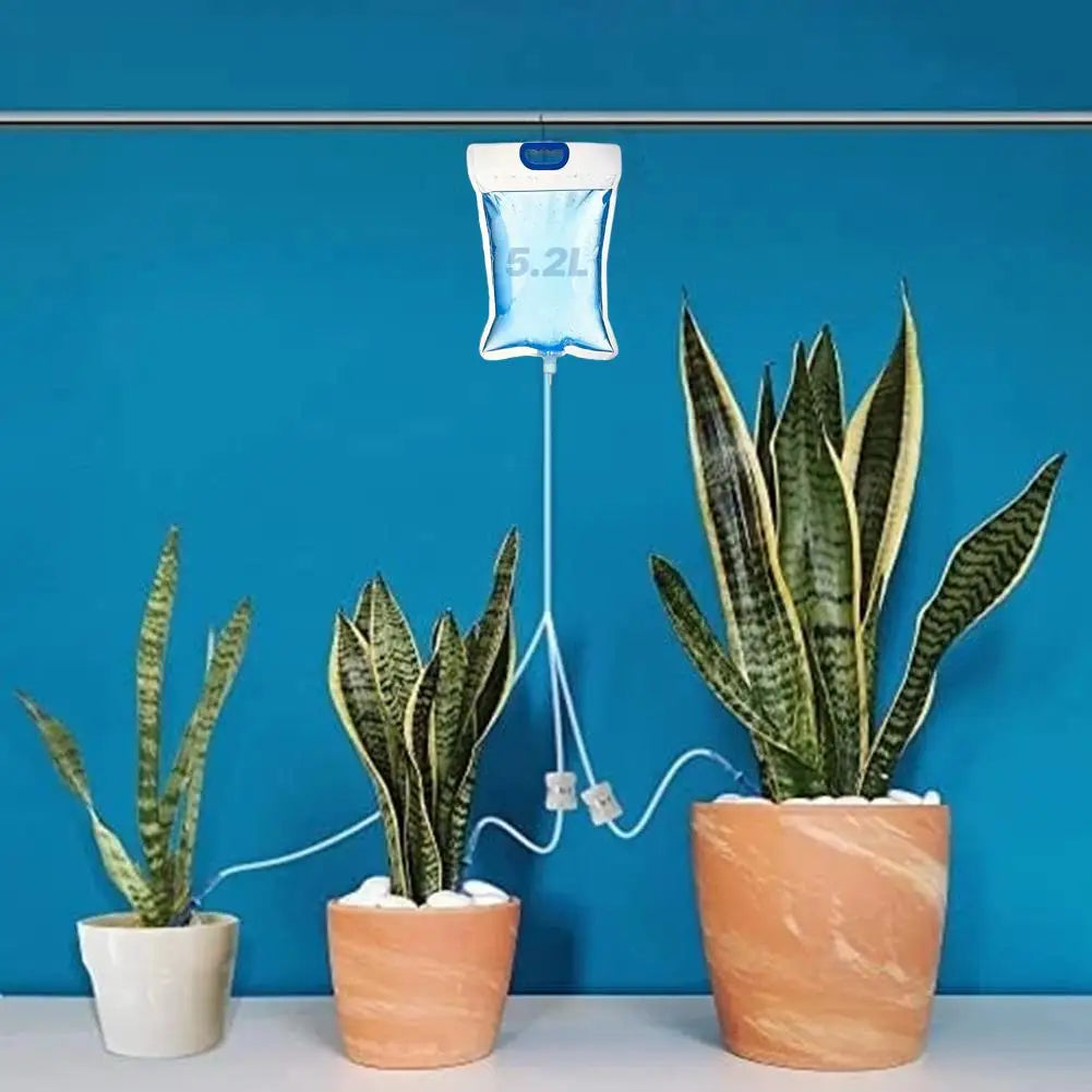 5.2L Adjustable Gardening Automatic Watering Bag Plant Automatic Irrigation System Large Capacity Gardening Watering Tool