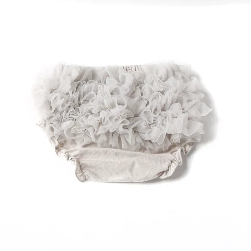 New Summer Shorts for Baby Girl Solid Color White Pink Yellow Grey Red Underpants Mesh Elastic Waist Children's Clothing E1200