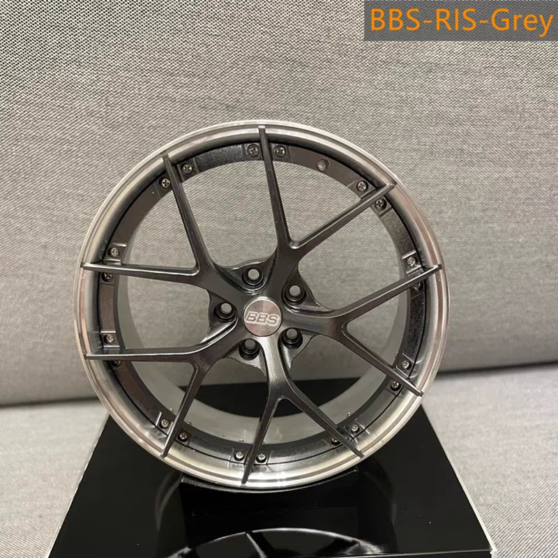 1/5 Car Model Metal Forged Assemble Refitting Wheel Hub  Creative Desktop Display  Personalized  Modification Toys Gift