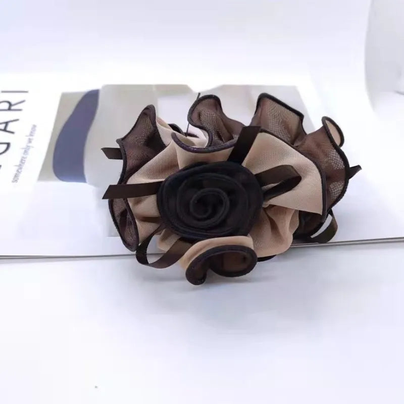 Élastique pour cheveux Fleur