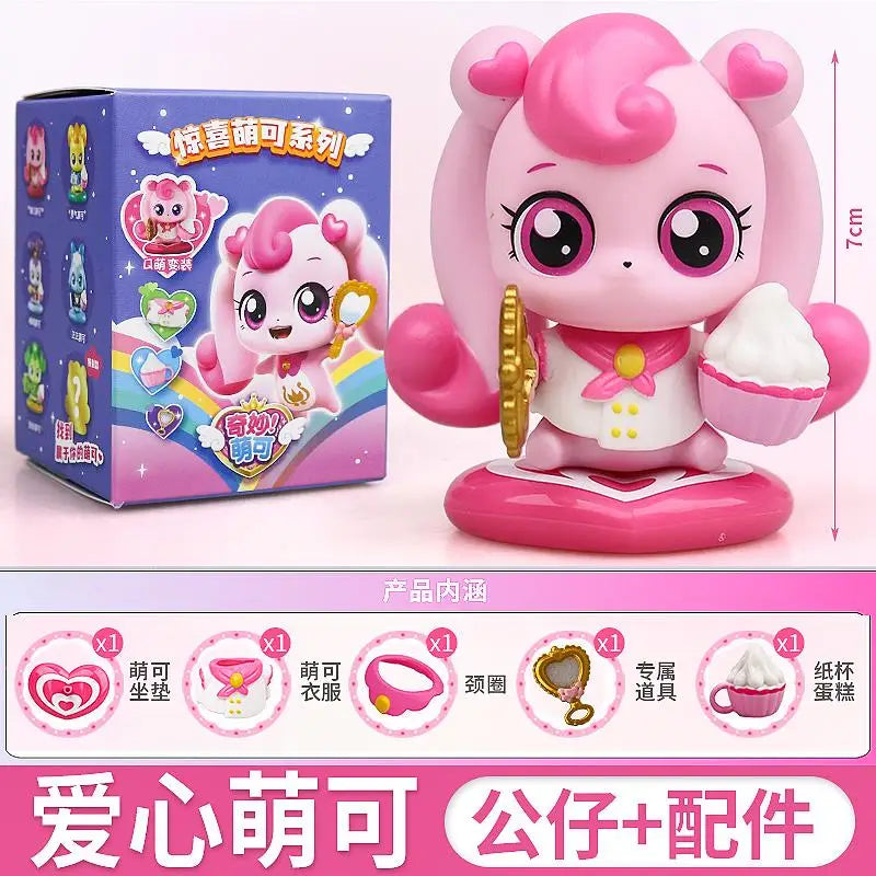 New Hot Catch!Teenieping Season 6 Cute Doll Little Girl Princess Toys Blind Box Style Set 6pcs Children'S Decoration Toys Gifts