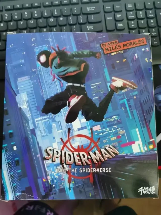 Marvel's Spider-Man Event Model Spider-Man Miles · SV · SHF· Morales Penny · Parker Anime Character Statue Toy
