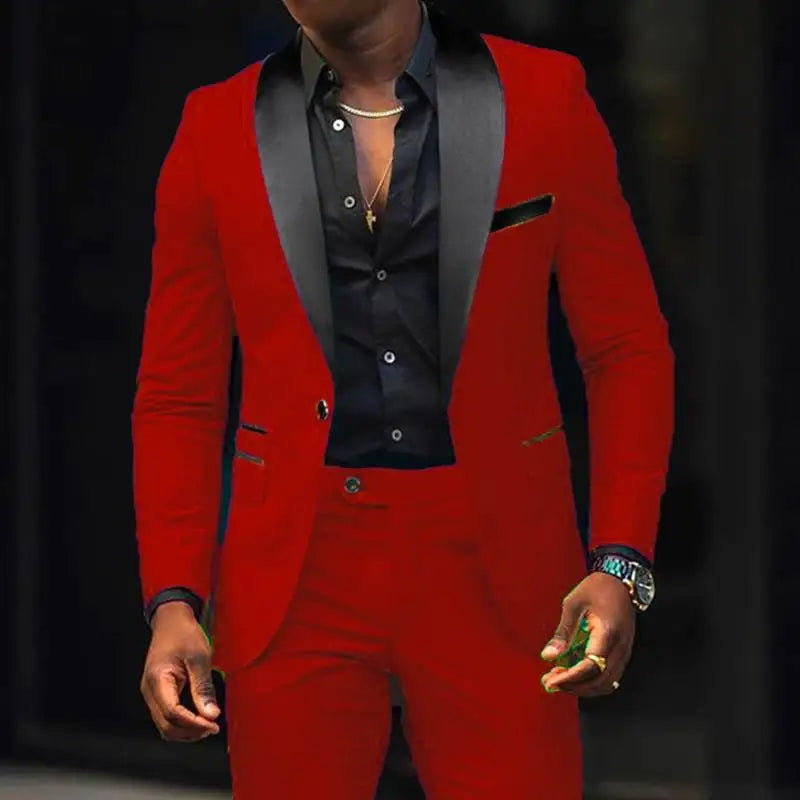 Ensemble de costume 2 pièces décontractée