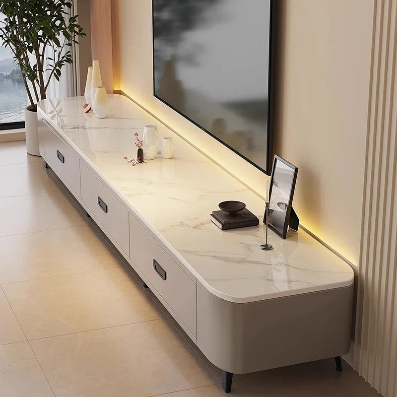 Rangement nordique Tv Table tiroirs centraux Salon luxe armoires modernes supports Tv universels couloir Muebles Para Tv meubles uniques