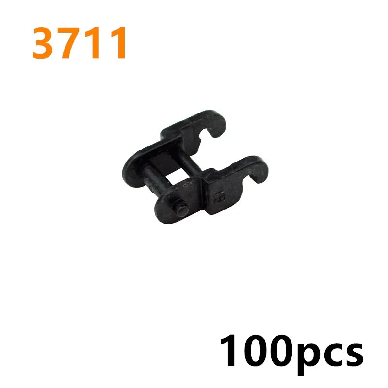 Technical Bricks Bulk Chain Link Caterpillar Tread Tank Track Model Parts Classical Building Blocks Toys 3873 57519 88323 3711