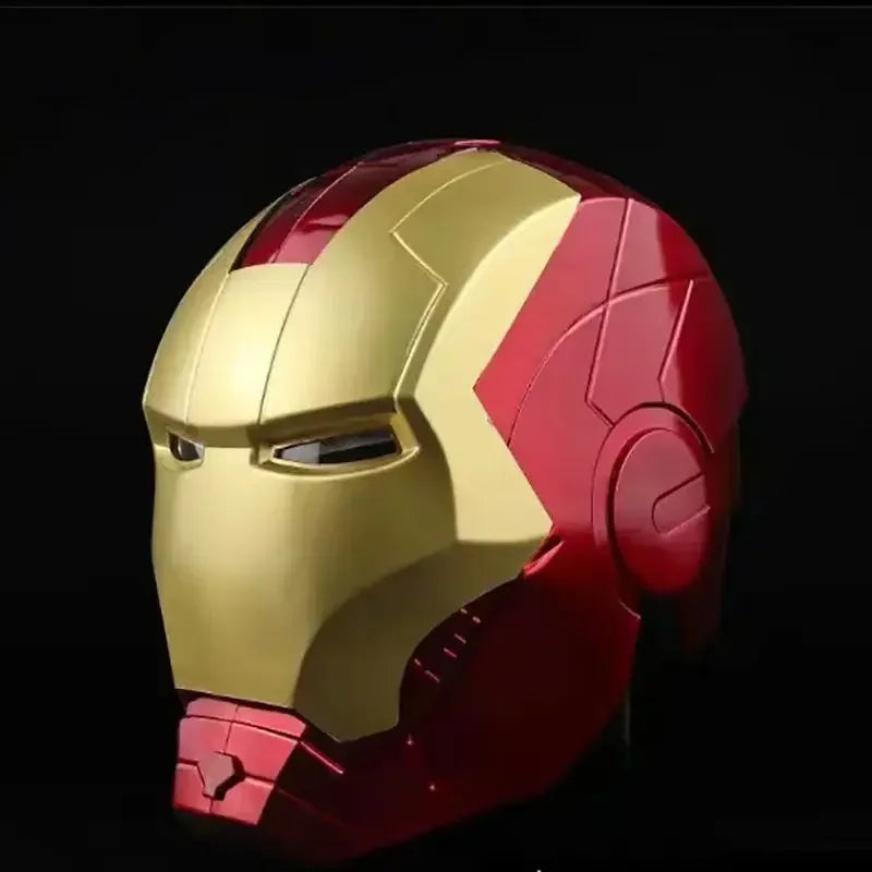 Marvel Iron Man Electric Helmet Model 1:1 Scale Multi-Piece Manual Opening Luminous Toy for Adults And Children Cosplay Gift