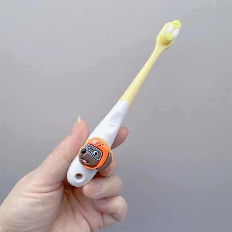 PAW Patrols Children Cartoon Cute Toothbrush Chase Skye Kids Anime Fashion Toothbrushes Boy Girl Oral Hygiene Accessories Gifts