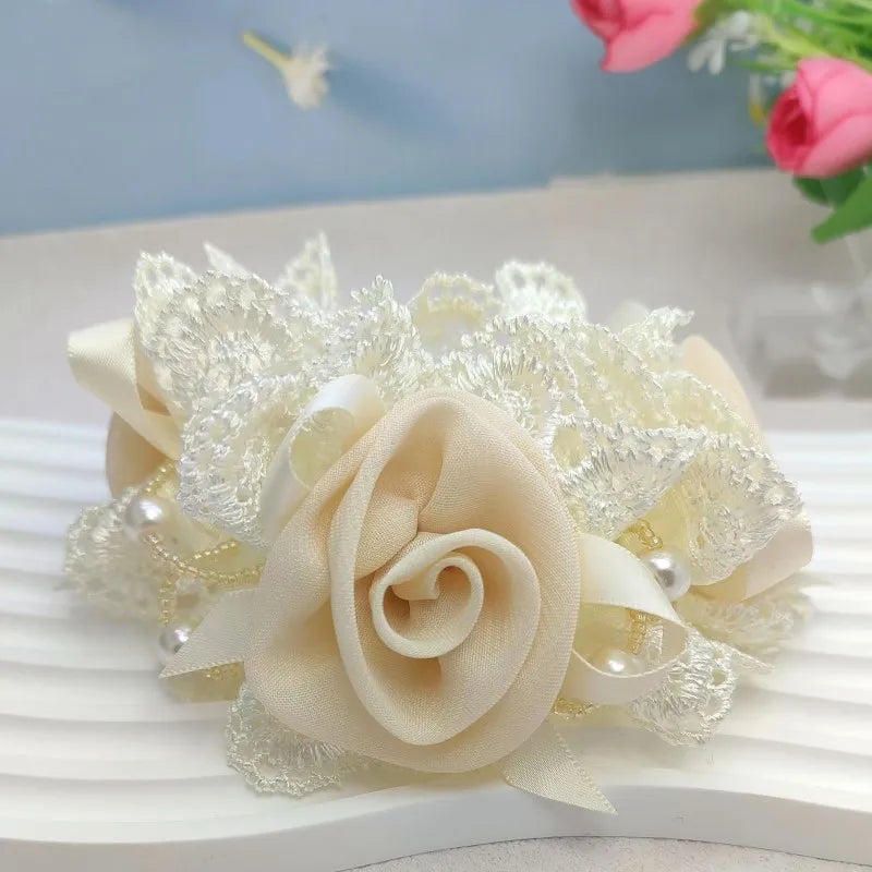 Élastique pour cheveux Fleur