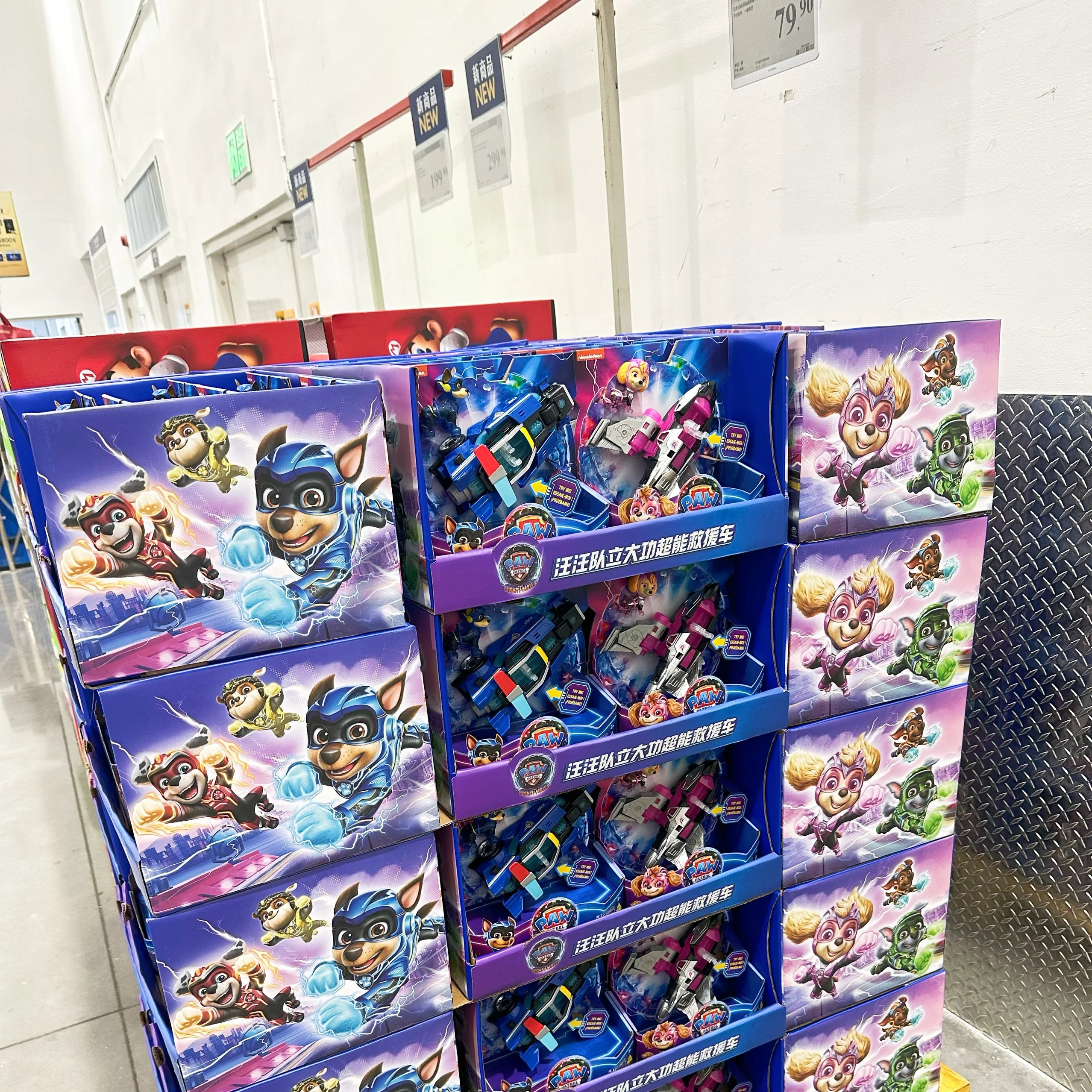 in stock Paw Patrol New Genuine Superpower Rescue Vehicle Chase Skye Marshall Deluxe Transforming Vehicle With Lights And Sounds