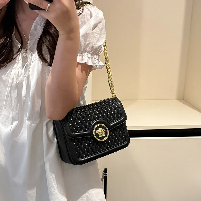 Leather Crossbody Bag Women's Shoulder Bag Messenger Bag Tote Bags Classic Elegant Luxury Brand